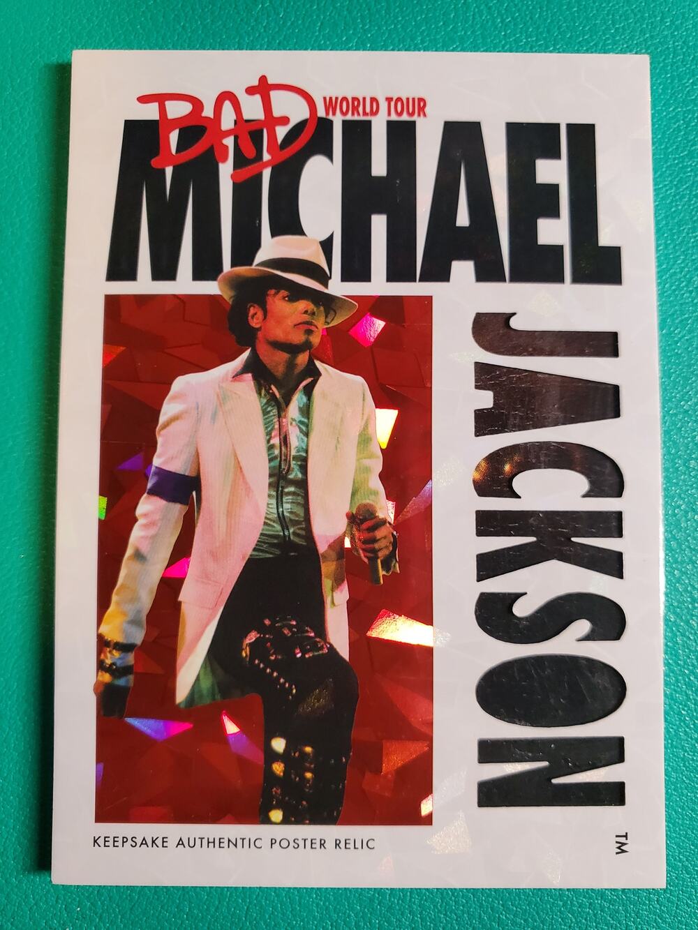 2025 Michael Jackson Bad World Tour - #274 Relic - 70/87